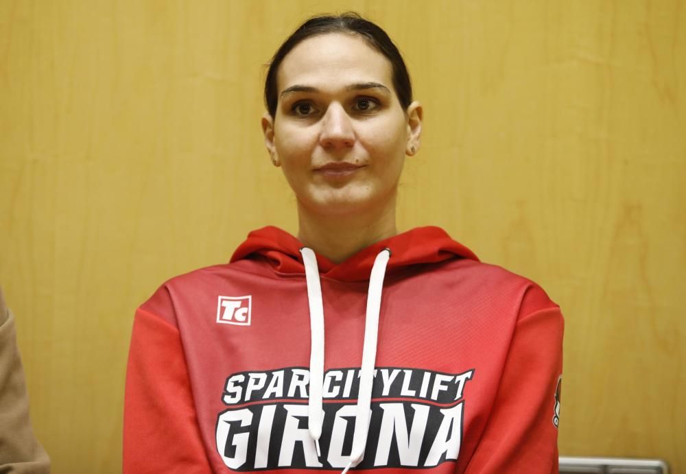 Sonja Vasic, presentada com a nova jugadora de l'Spar Citylift Girona