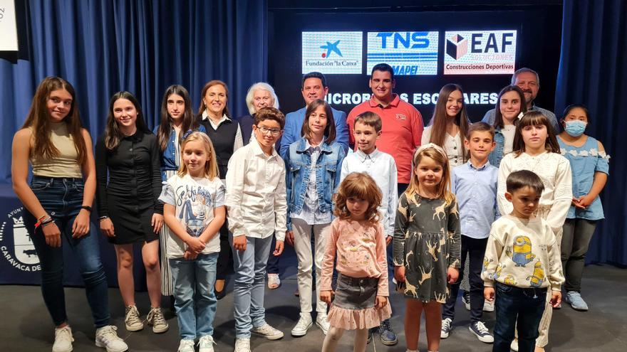 Quince escolares caravaqueños, premiados en los concursos por el ‘Día de la Fraternidad’