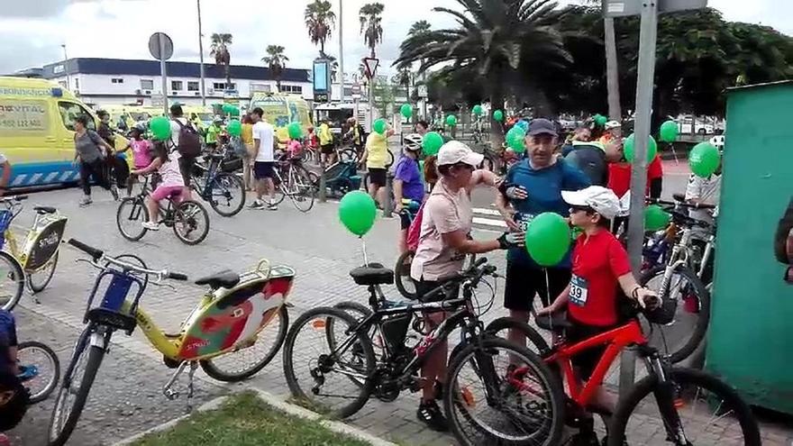 La Avenida Marítima de Las Palmas de Gran Canaria, escenario de la Fiesta de la Bicicleta 2023