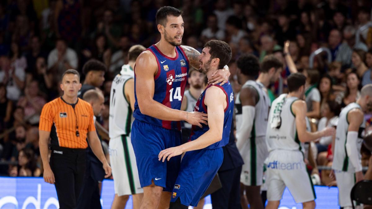 Willy Hernangómez y Brizuela brillaron contra la Penya