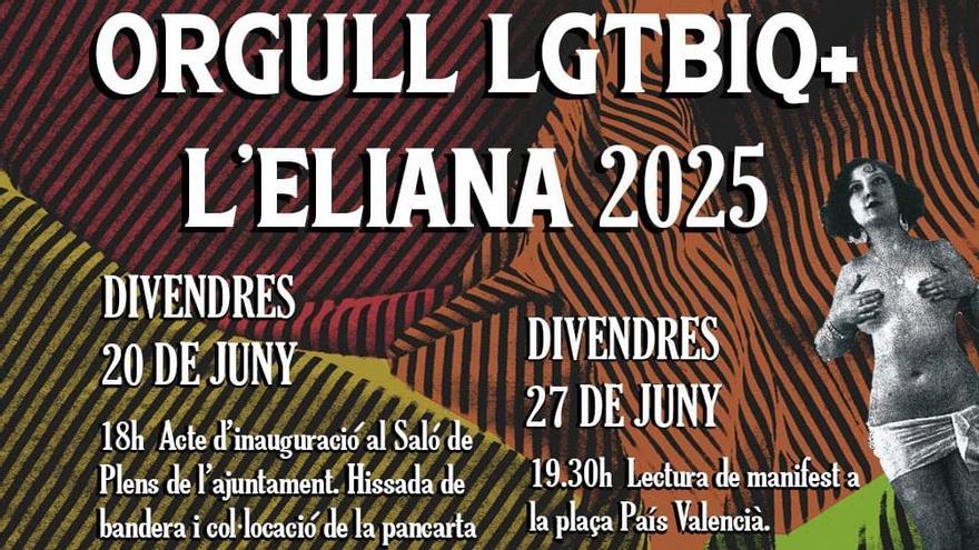 L’Eliana se prepara para celebrar la semana del Orgullo 2025