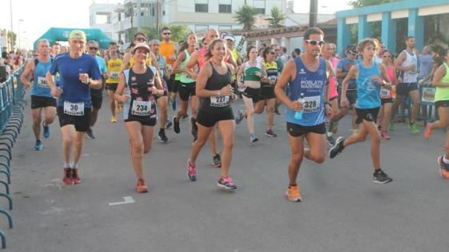 La salida del 5K disputado en Almenara.