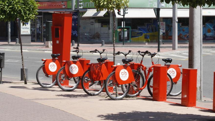 Las bancadas de MuyBici son objeto de numerosos actos vandálicos que han obligado a la empresa a cerrar varias de ellas.