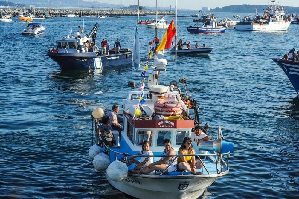 Procesión de la Virgen del Carmen 2017 en Arousa