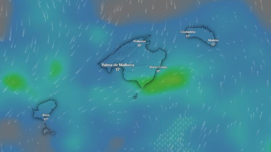 Sigue la evolución del temporal de lluvias en Mallorca en directo
