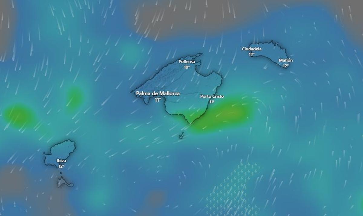 Radar meteorológico | Sigue en directo la alerta naranja en Mallorca