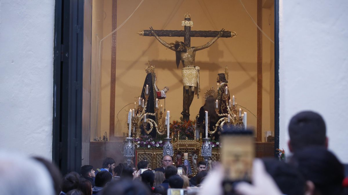 El Cristo de Gracia, cuyos hermanos han puesto en marcha la campaña.