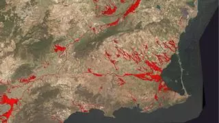 Casas de la Región de Murcia en peligro por inundación de 10 a 500 años: consulta el mapa interactivo