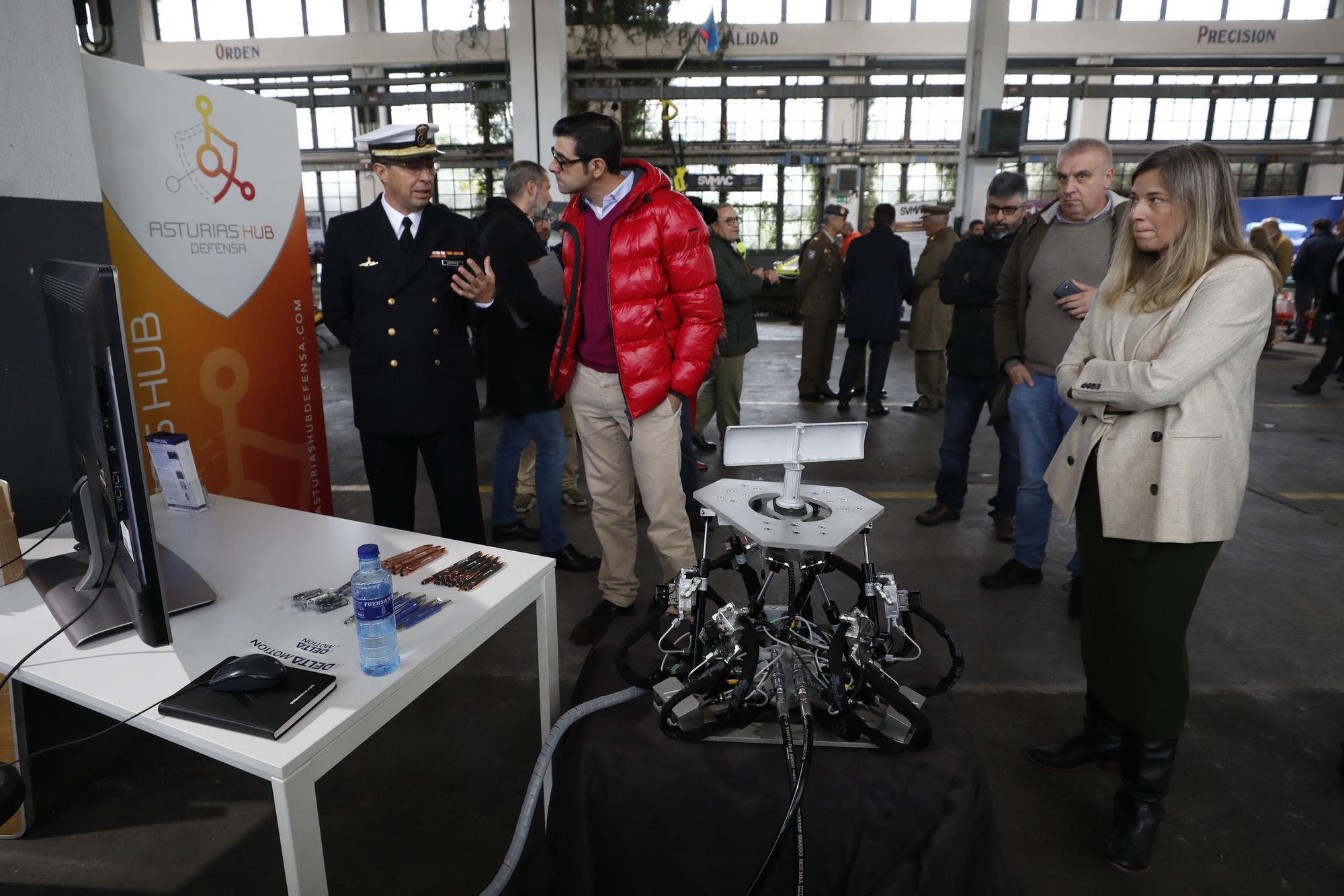 Primera feria de la industria ligada a la Defensa de Asturias