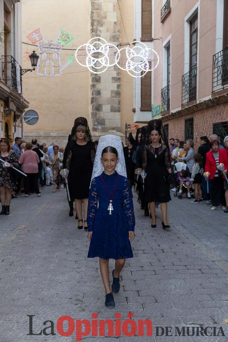 Procesión del Baño y parlamento en las Fiestas de Caravaca