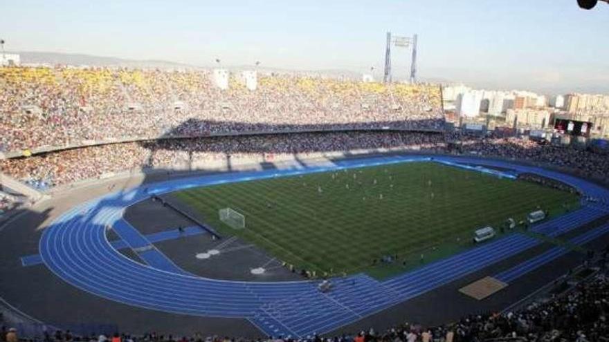 El estadio de Tánger que acogerá esta noche la final. // FdV