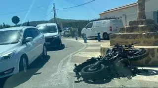 Nuevo accidente en un "punto negro" de la carretera de Xàbia a Benitatxell