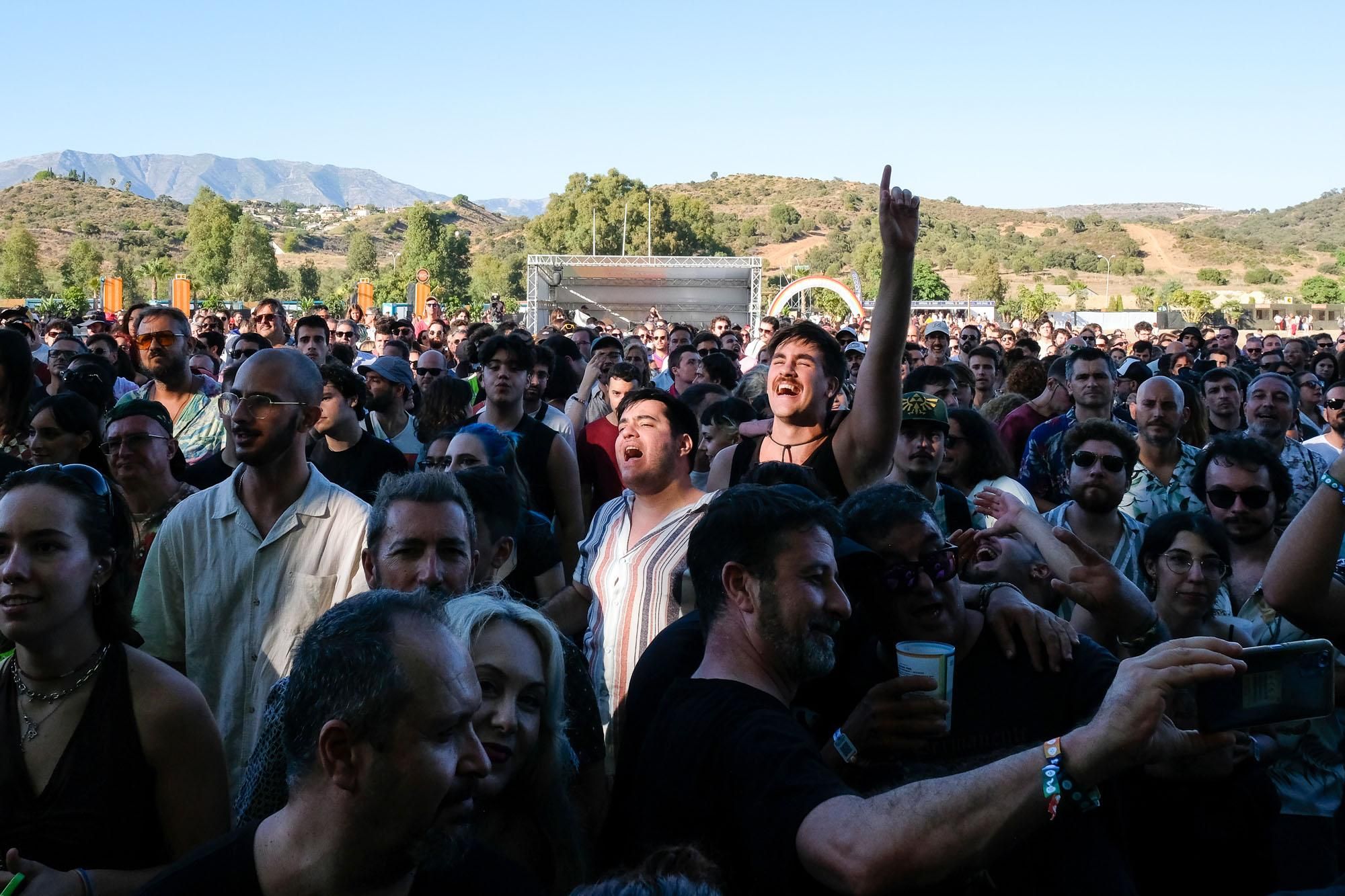 Primer día de conciertos en el Festival Cala Mijas 2023