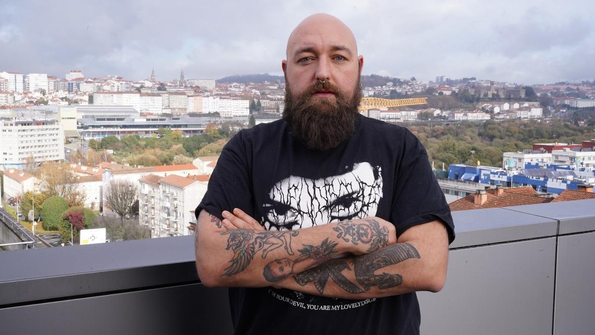 El artista vigués Kaixo