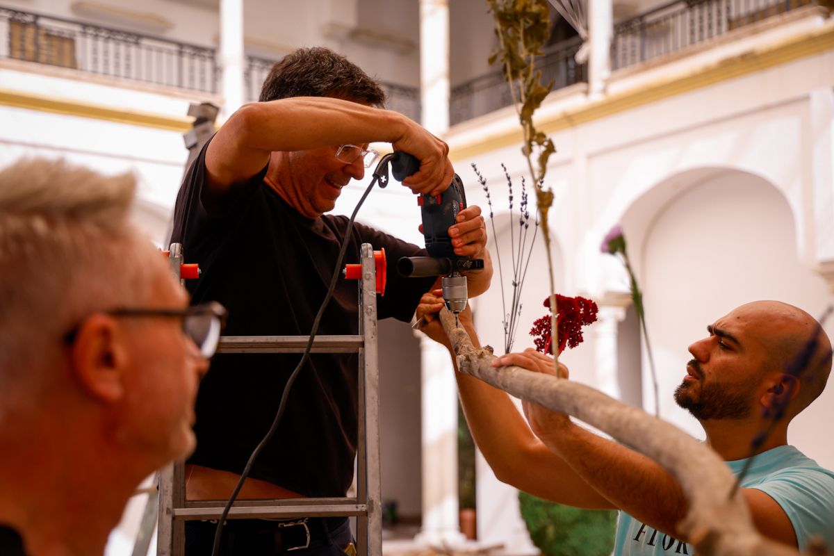 Comienza el montaje de las instalaciones de Flora 2025