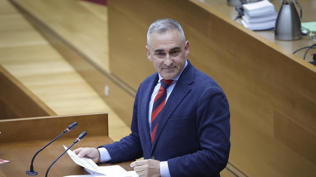 El portavoz del Consell, Miguel Barrachina, en imagen de archivo.