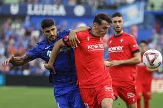 Resumen, goles y highlights del Getafe CF 1-1 CD Osasuna de la jornada 9 de LaLiga EA Sports