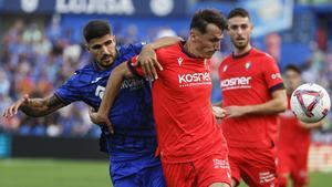 Resumen, goles y highlights del Getafe CF 1-1 CA Osasuna de la jornada 9 de LaLiga EA Sports
