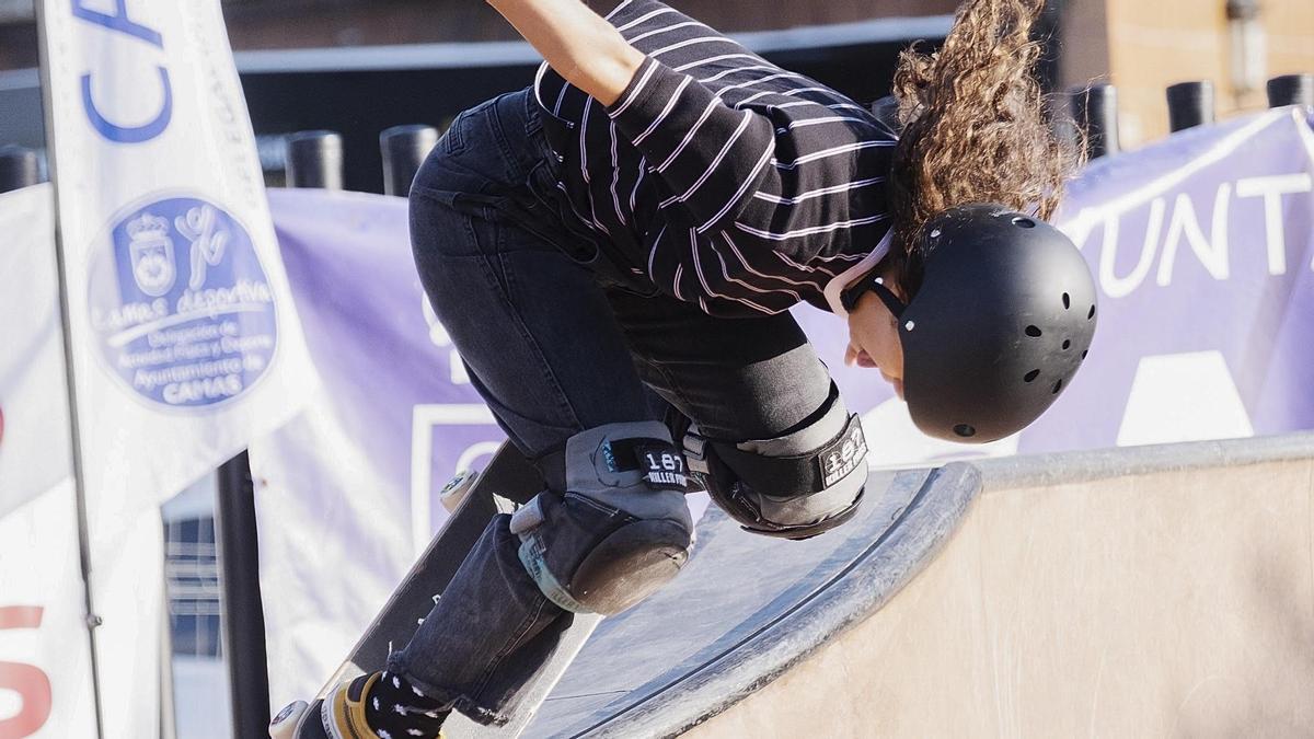 La skater española Julia Benedetti.