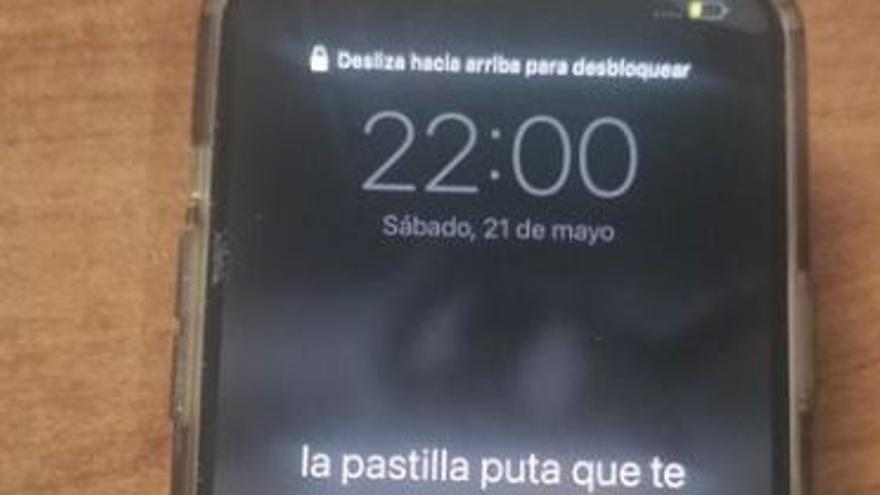 El peculiar mensaje de la alarma de un móvil permitió localizar a la dueña