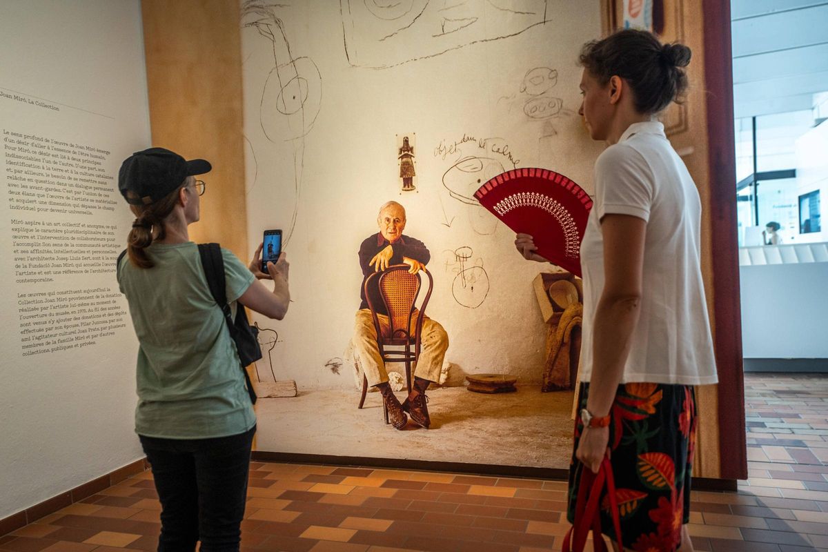 La Fundació Miró abre sus puertas en la fiesta de su 50º aniversario