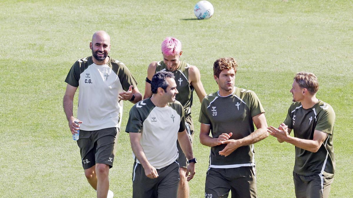 Una imagen de un entrenamiento de la última pretemporada.da.