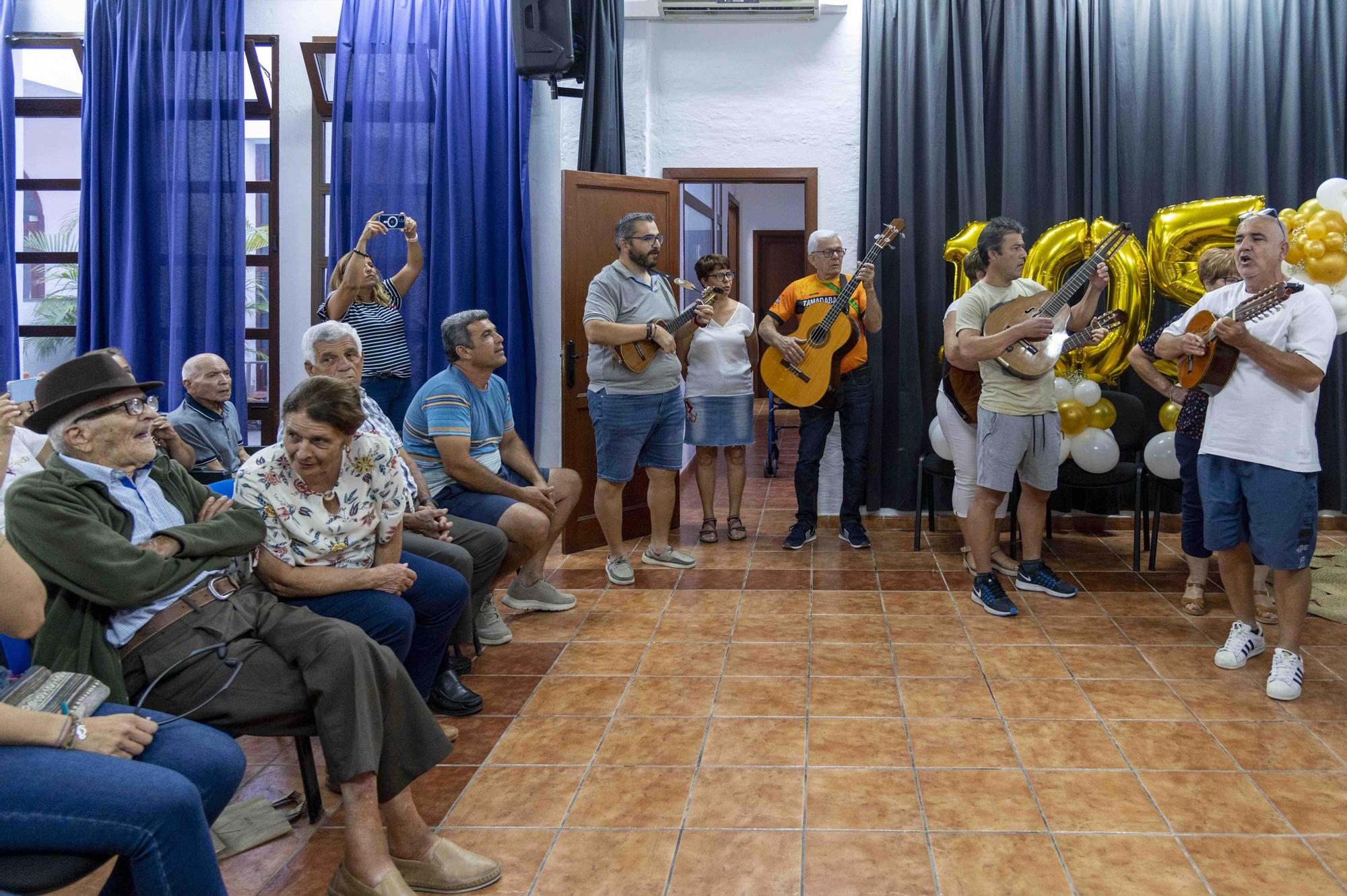 Mogán celebra el 105 cumpleaños de Antonio González Suárez