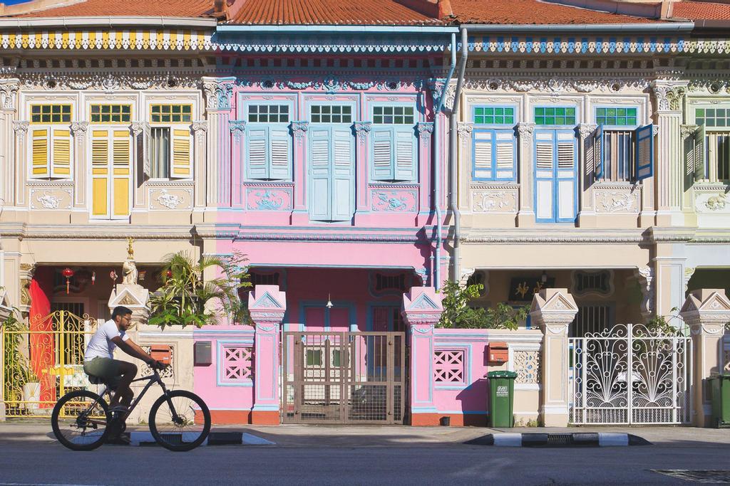 Casas antiguas de Katong en Singapur