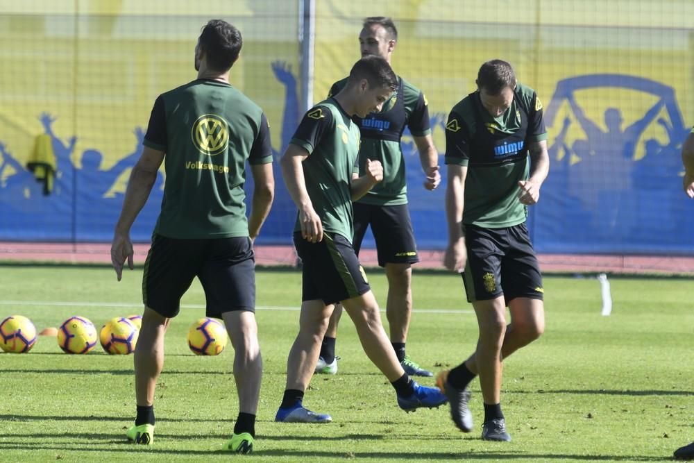 Entrenamiento de la UD Las Palmas