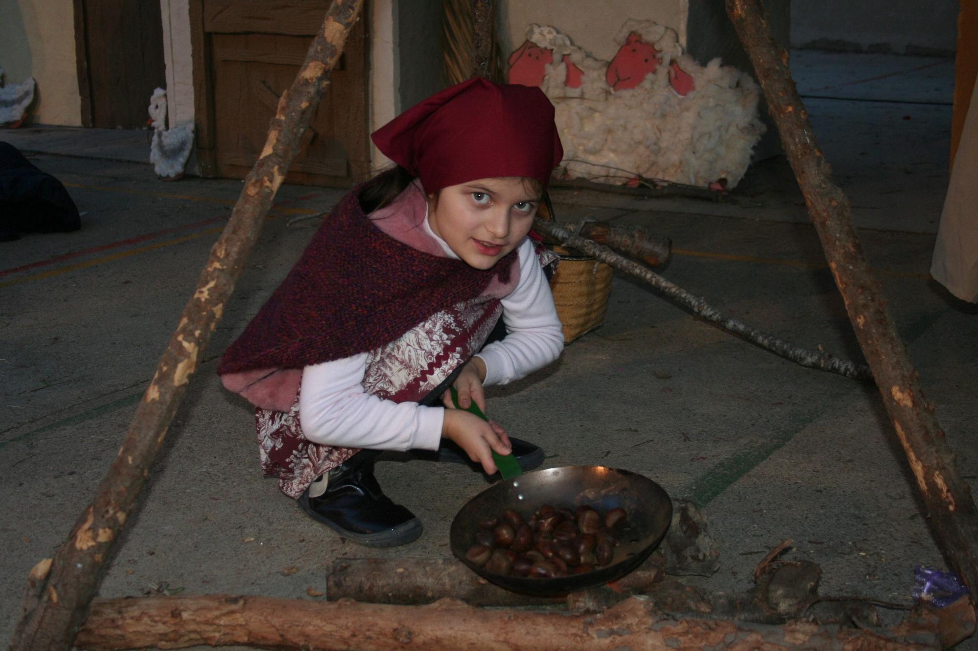 Belén Viviente del colegio San Francisco de Lorca