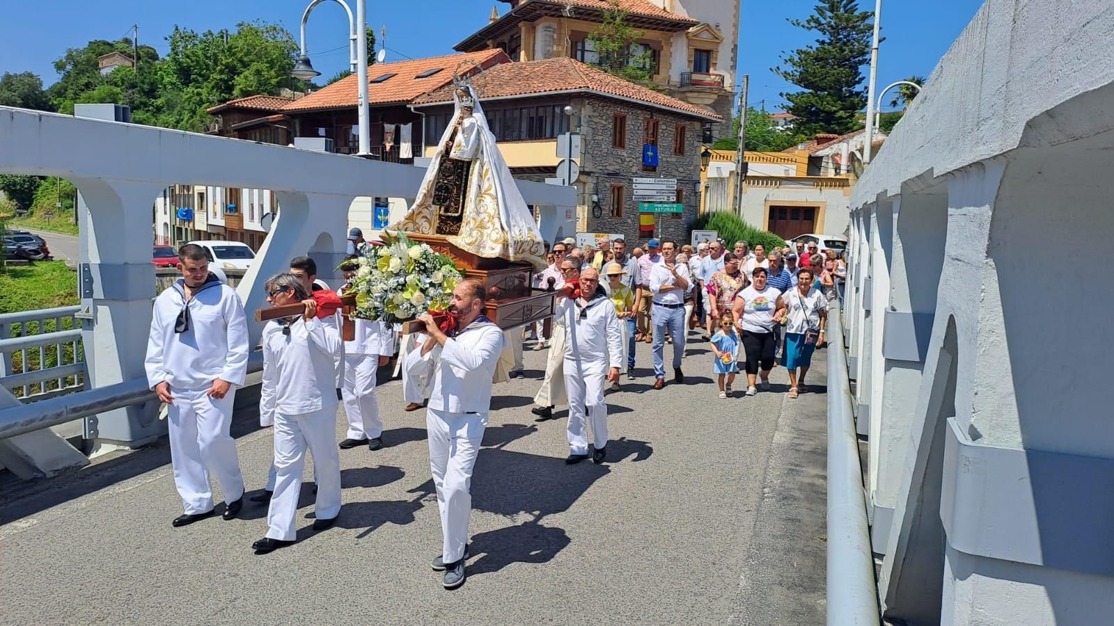 Bustio y Unquera, unidas por El Carmen