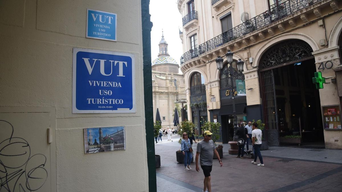 Vivienda de uso turístico en el centro de Zaragoza.