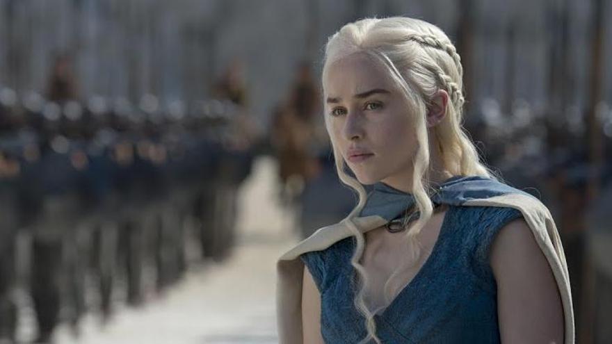 Emilia Clarke, en el papel de Khaleesi.