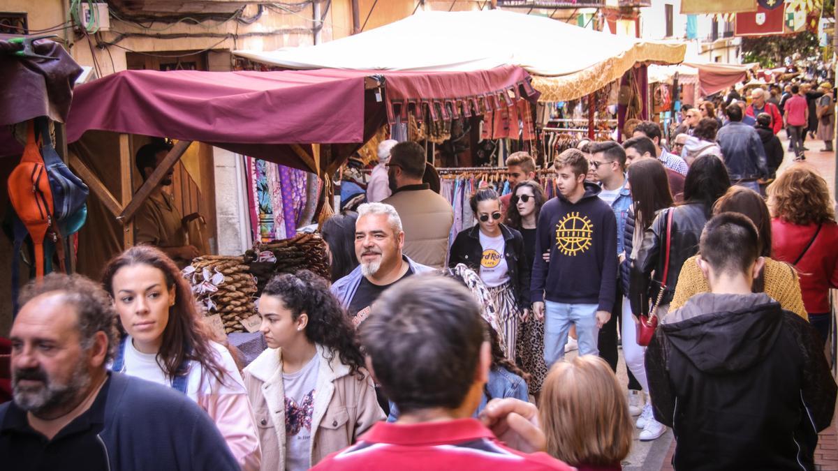 Imagen de la Fira de Tots Sants de Cocentaina de 2019.