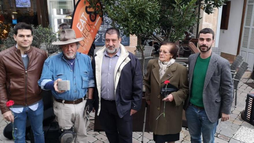 Sentido acto de esta tarde del sábado en Porreres.