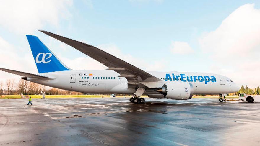 Air Europa incorpora su tercer Boeing Dreamliner.