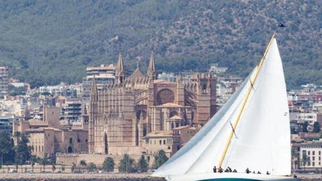 El Hallowe´en, frente a la Seu de Palma.