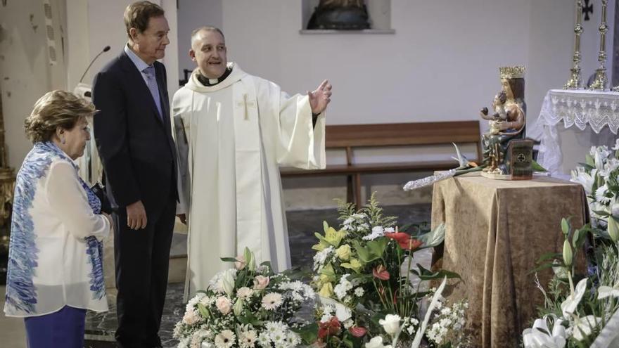 La talla de el Terreno regresa a la parroquia