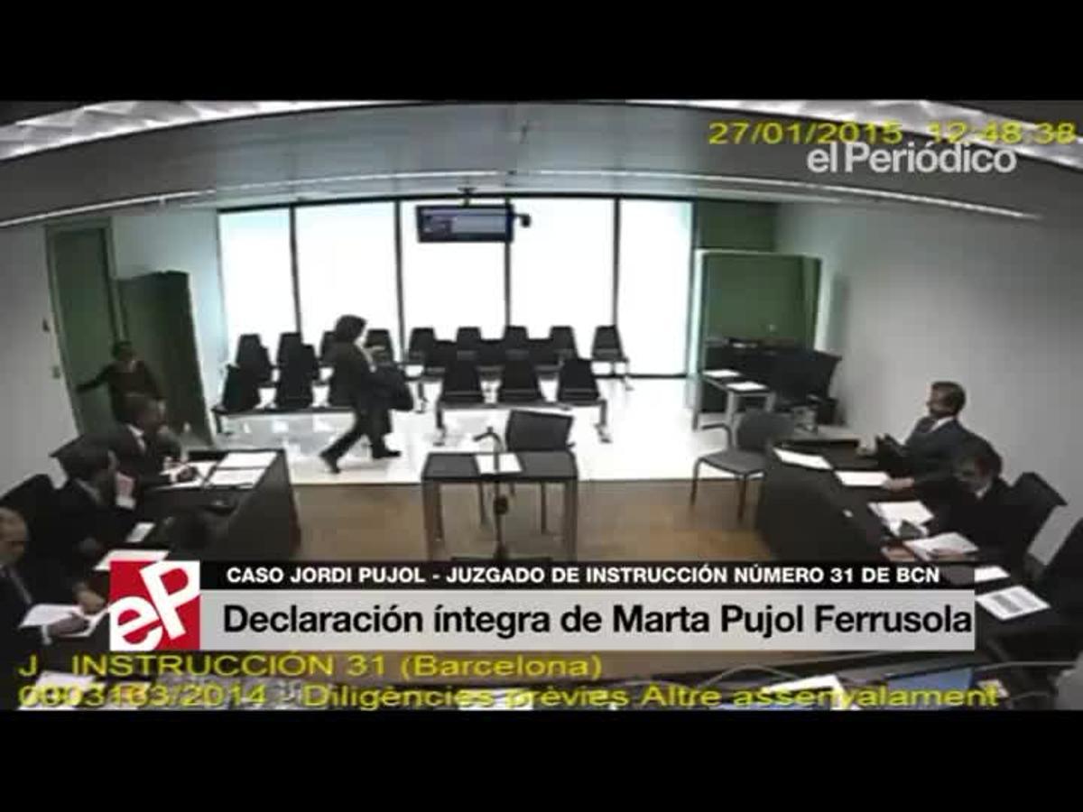 Declaració íntegra de Marta Pujol Ferrusola.