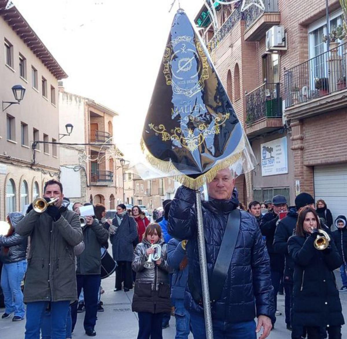 Cofradía Ecce-Homo en la cabalgata.