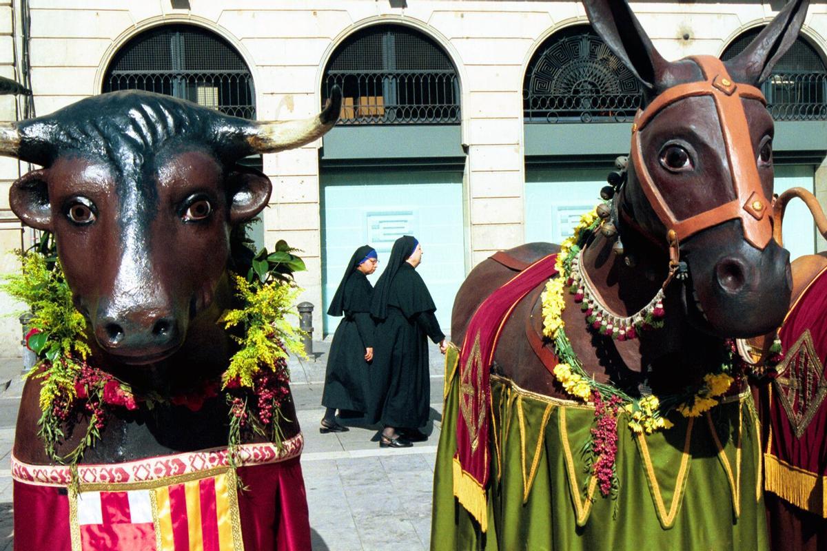 Mercè 1999. PLAZA DE LA MERCE