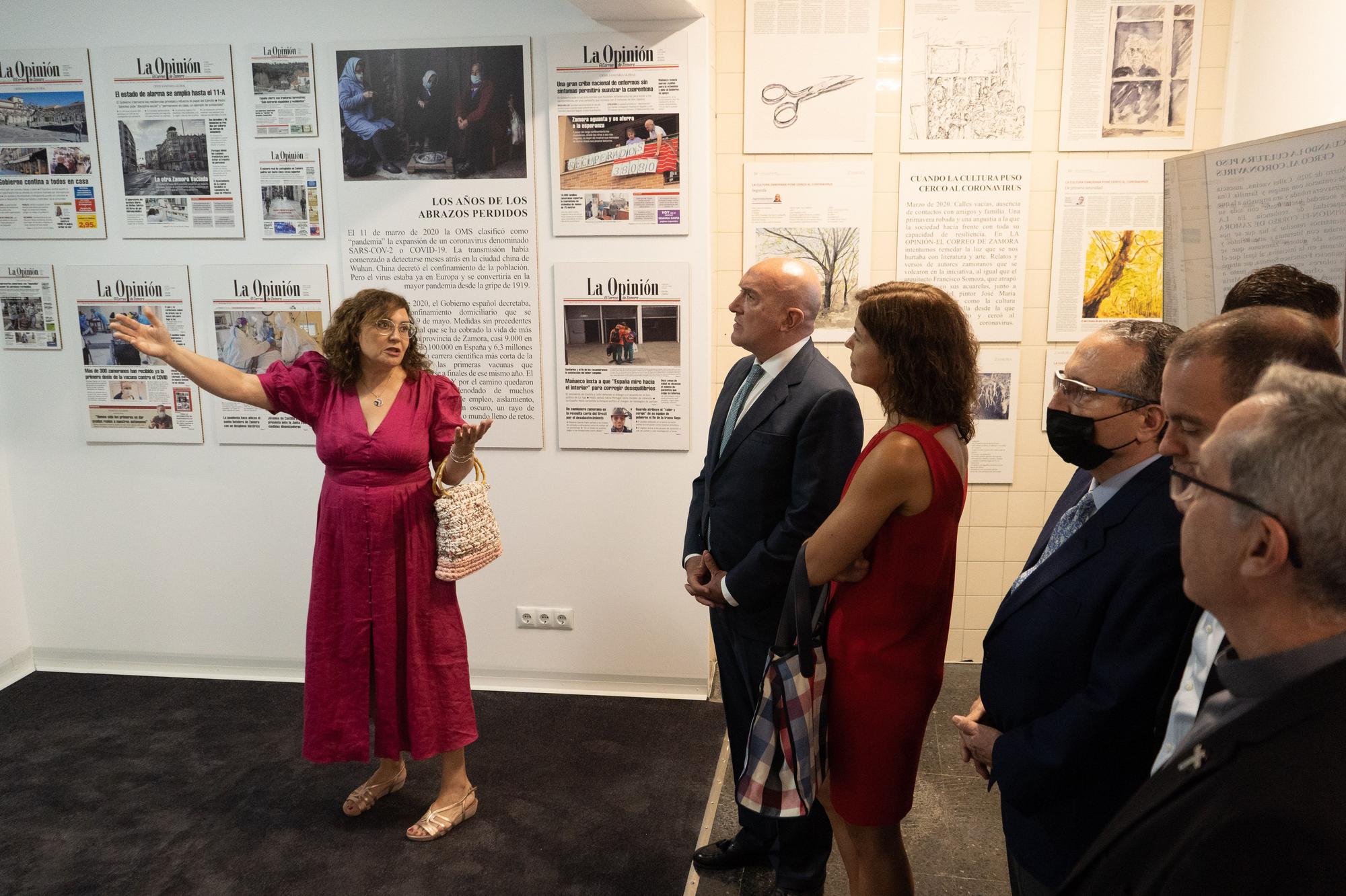 Inauguración del "Museo de la memoria" en la sede de LA OPINIÓN-EL CORREO DE ZAMORA