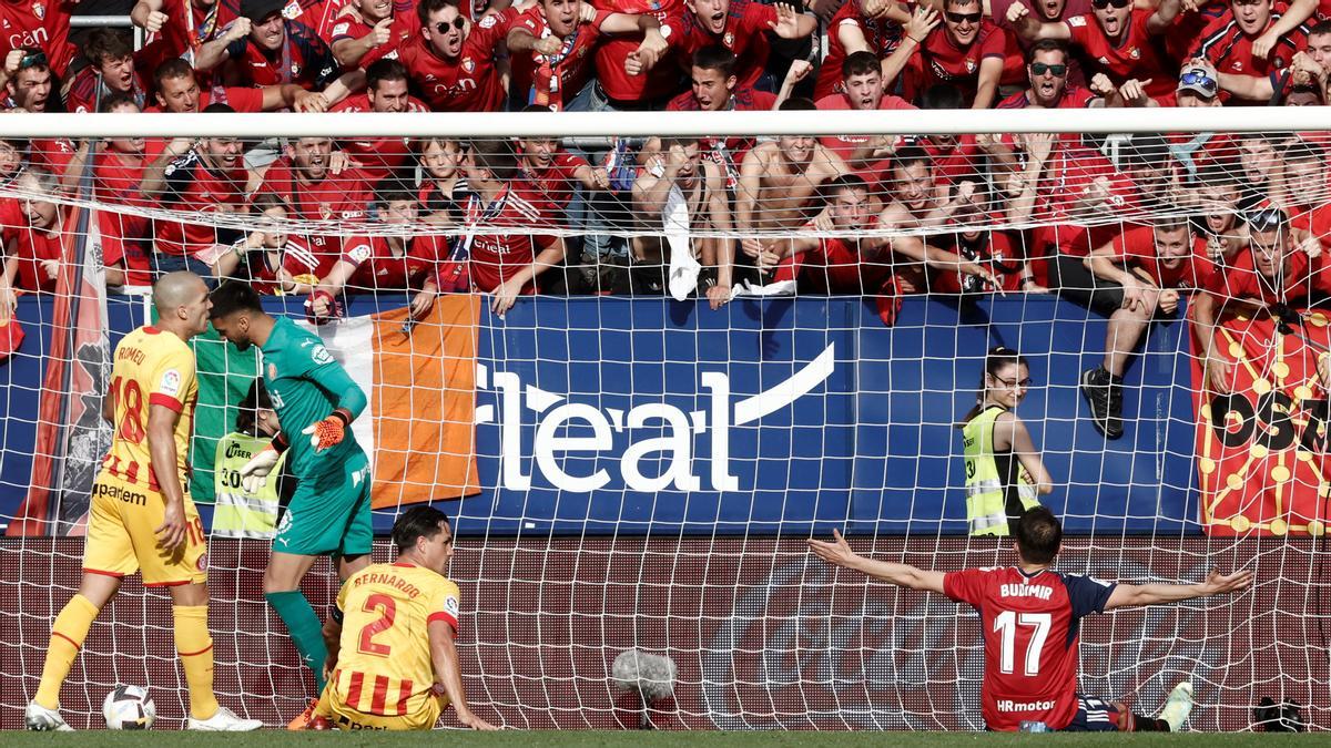 Les ganes de l’Osasuna per anar a la Conference League desarboren el Girona