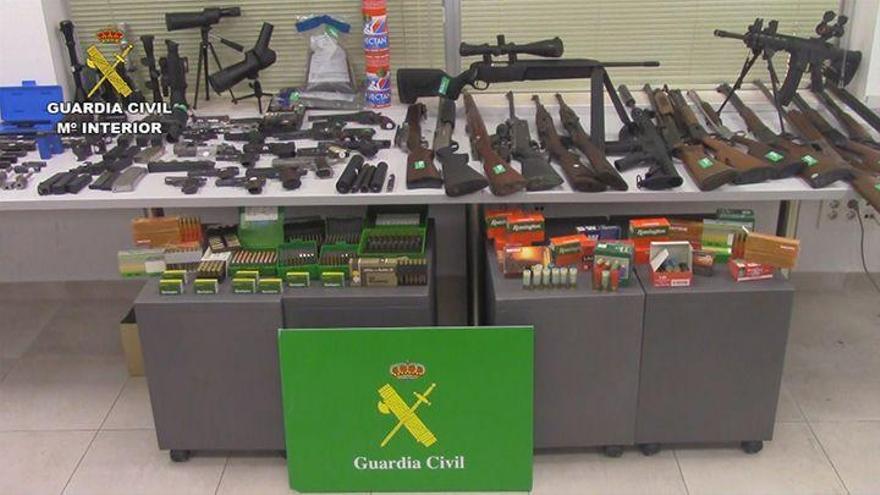 Desmantelan un taller clandestino de armas en Torreblanca