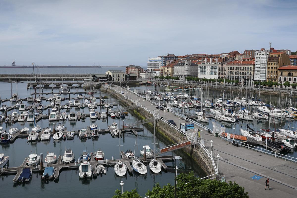 Vista del Puerto Deportivo.