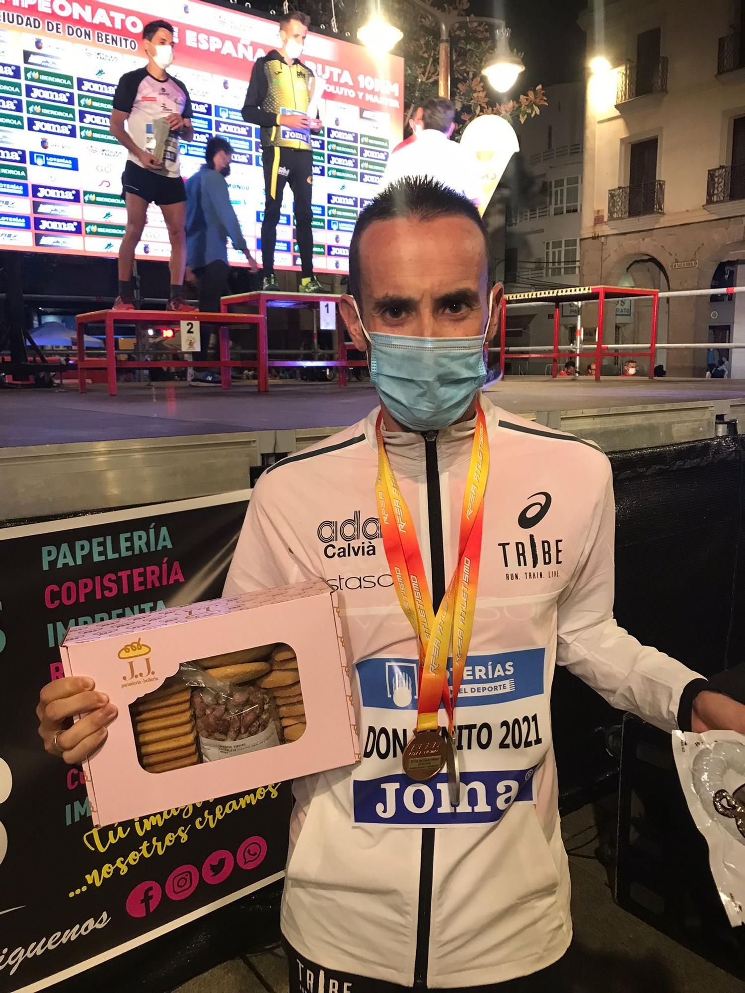 Abdelaziz Merzougui, campeón de España de 10 kilómetros