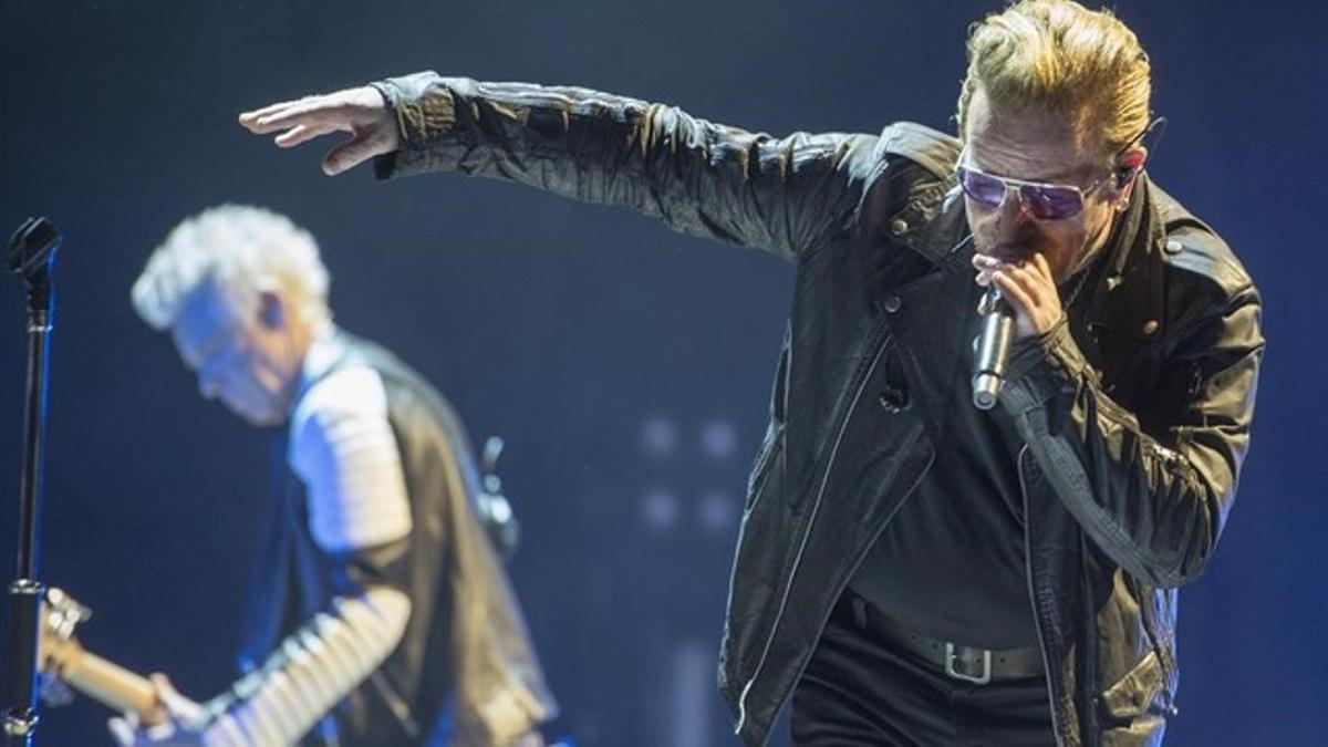 U2, en el Palau Sant Jordi en el 2015.