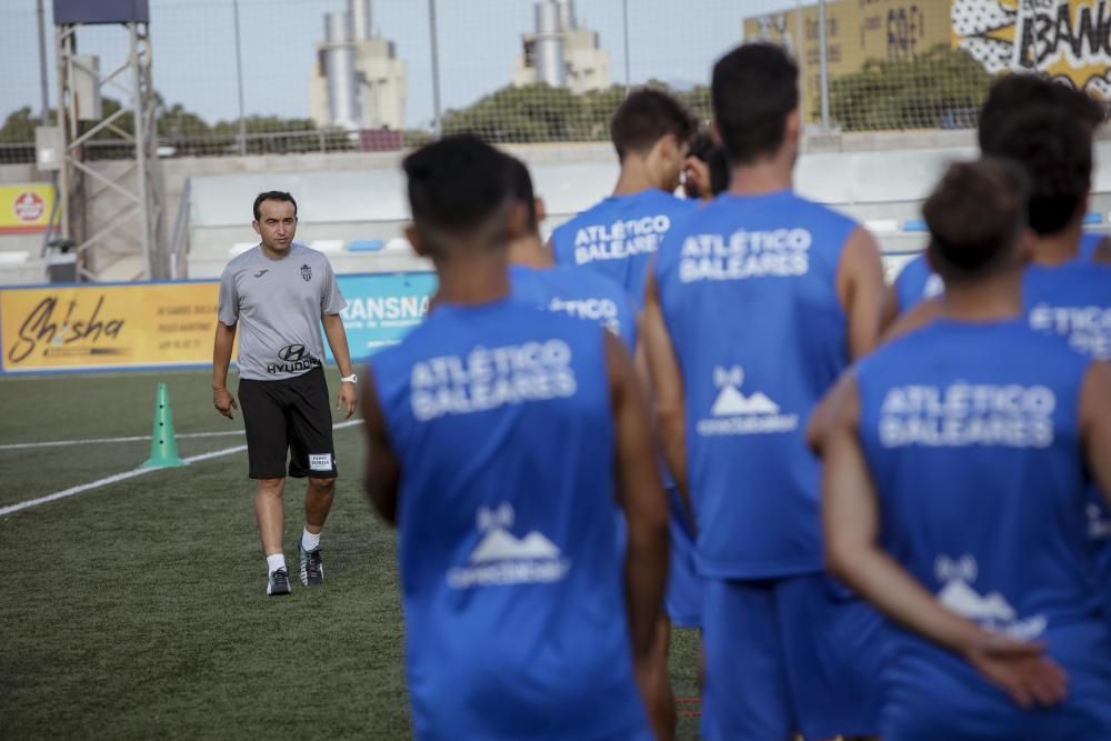 Primer entrenamiento del Atlético de Baleares