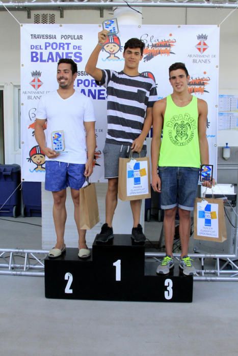 Podi de la categoria Open Masculí