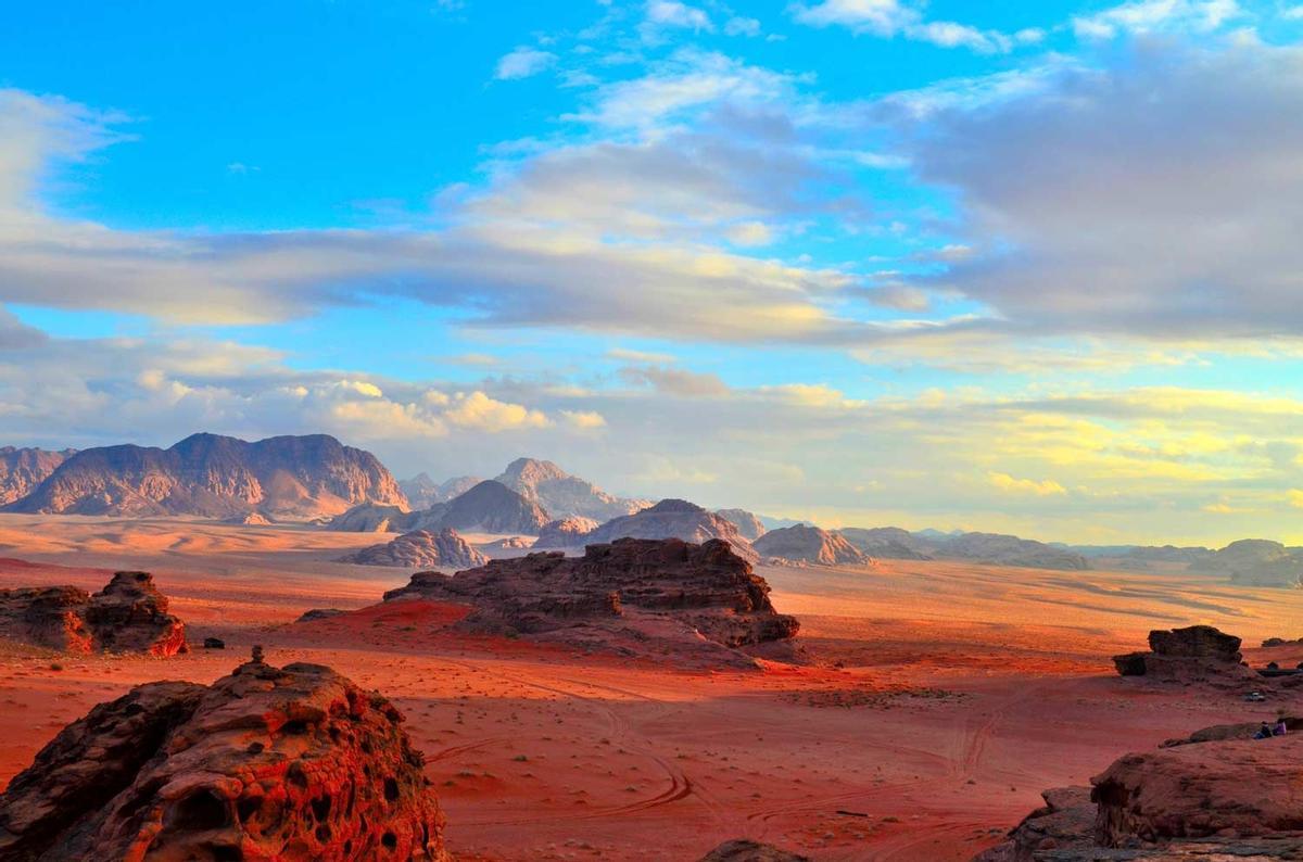 El desierto de Wadi Rum